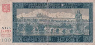 Czech Republic 100 Korun, 1940 image